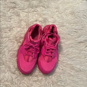 Pink Nike huaraches